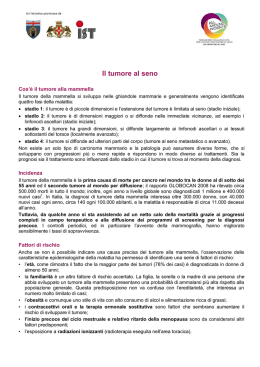 tumore alla mammella
