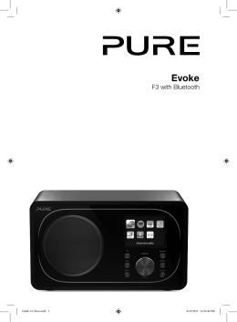 Evoke F3 with Bluetooth reference guide (multilingual)