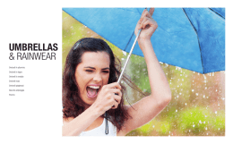 UMBRELLAS & RAINWEAR