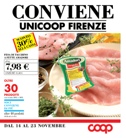 40% - Unicoop Firenze