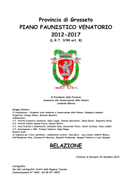 RELAZIONE PFVP 2013 finale - caccia.logomatica.it