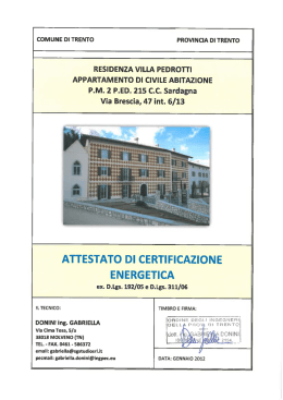 P.M. 2 P.ED. 215 C.C. Sardagna