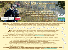 Calendario iniziative della Collina Torinese