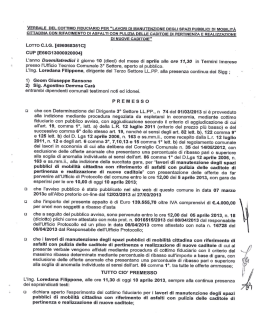 Verbale di gara - Comune di Termini Imerese