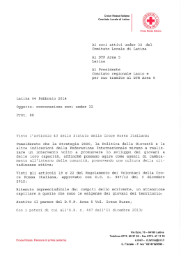 Comitato Locale di Latina - Croce Rossa Italiana