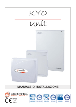 MANUALE DI INSTALLAZIONE