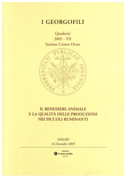 Scarica gli atti - Accademia dei Georgofili