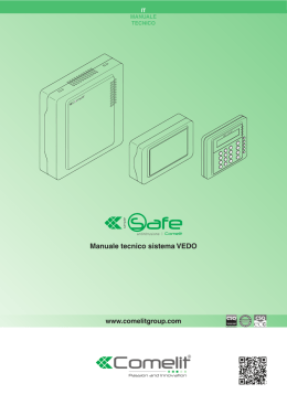 Manuale tecnico sistema VEDO