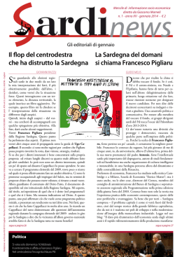 Il flop del centrodestra che ha distrutto la Sardegna La