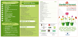 Scarica il programma di G&T 2012 - Giardini & Terrazzi
