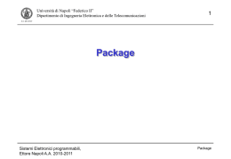 Package - UniNa STiDuE