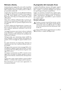 Manuale d`uso