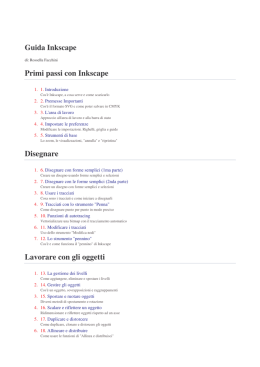 Inkscape (manuale in italiano)