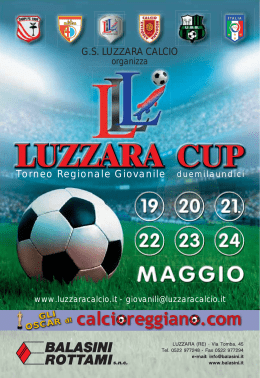 pdf 2011 - Luzzara Calcio