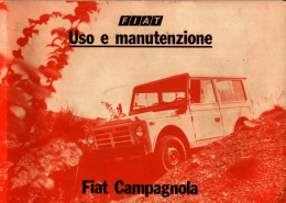 Manuale Uso e manutenzione FIAT CAMPAGNOLA 1107