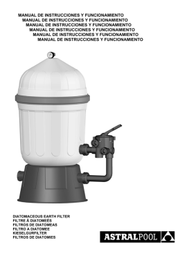MANUAL DE INSTRUCCIONES Y FUNCIONAMIENTO