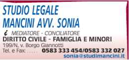 STUDIO LEGALE MANCINI AVV. SONIA