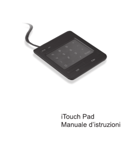 iTouch Pad Manuale d`istruzioni - E