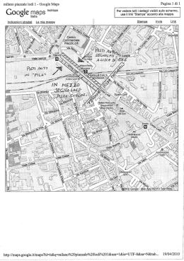 milano piazzale lodi 1 - Google Maps Pagina 1 di 1