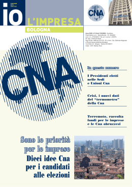io l`impresa maggio 2009