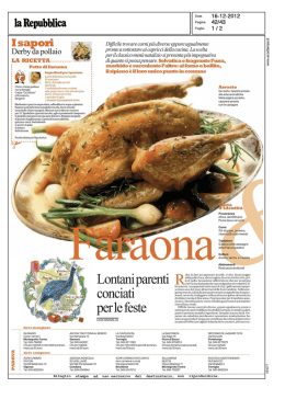 la Repubblica - Content Management Slow Food