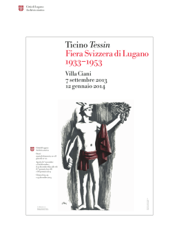 Ticino Tessin Fiera Svizzera di Lugano 1933&ndash;1953