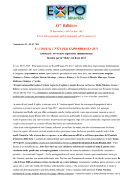 33^ Edizione - Comune di Varedo