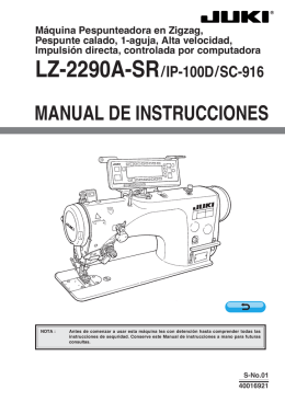 MANUAL DE INSTRUCCIONES