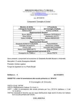 Del. n. 4 del 4-12-2013_Criteri iscrizioni sc. primaria