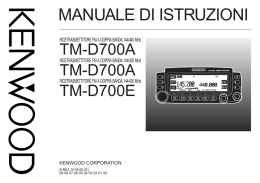 MANUALE DI ISTRUZIONI