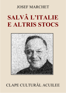 Salvâ l`Italie e altris stocs