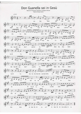 Don Guanella sei in Gesù - Coro S. Maria della Perseveranza