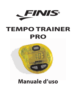 TEMPO TRAINER manuale ita.cdr