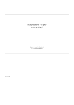 Integrazione Infocarweb2