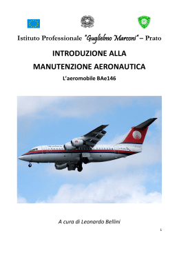 La Manutenzione Aeronautica - Istituto Guglielmo Marconi di Prato