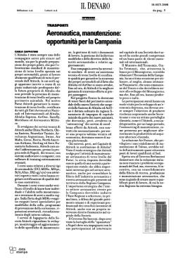 Aeronautica, manutenzione:
