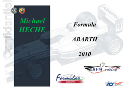Mickael HECHE Formula ACI CSAI ABARTH 2010 - E