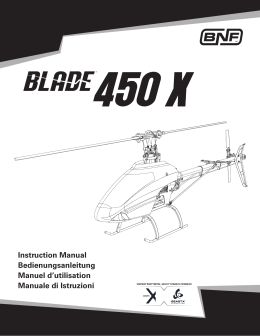 Blade 450 X
