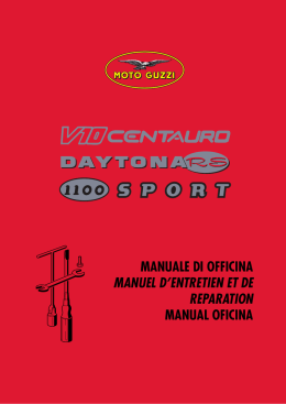 Manuale di officina manuel d