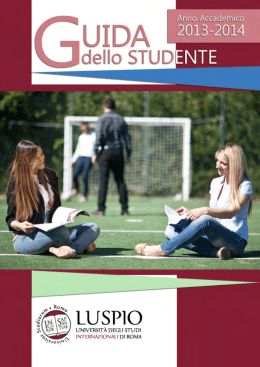 Guida_Studente_2013-2014 - Istituti scolastici Card. Cesare Baronio