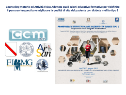 Il progetto Ccm 2012: modello organizzativo