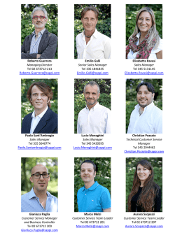 Roberto Guerrera Managing Director Tel 02 673712-213
