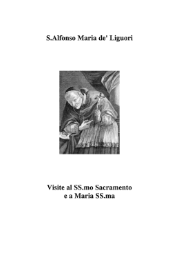 Visite al Santissimo Sacramento