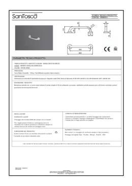 Scheda tecnica Sicura maniglione sicurezza 35