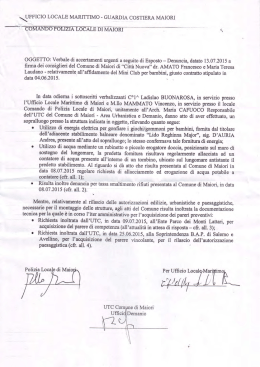 verbale di accertamento