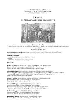 Scarica il programma completo in formato pdf