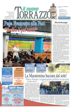 22/11/2014 - Il Nuovo Torrazzo