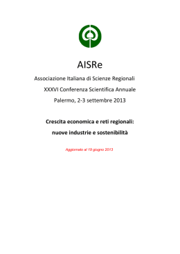 Volume Abstract 2013 - Gruppo Servizio Ambiente