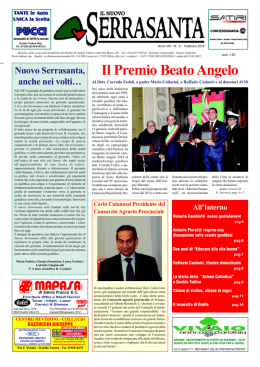 N.02 - Febbraio 2014 - Il Nuovo Serrasanta