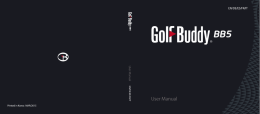 User Manual - Monsieurgolf